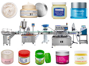 cosmetic cream filling machine