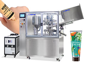 cosmetic cream filling machine