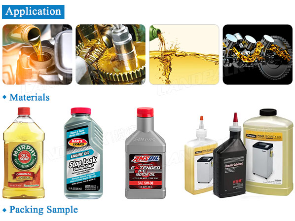 motor oil filling machine