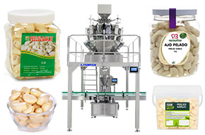 garlic packing machine