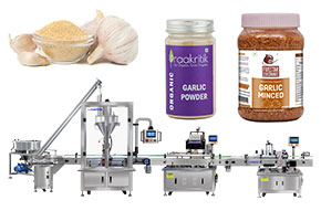 garlic packing machine