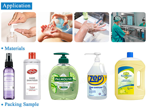 hand sanitizer filling machine manufacturers