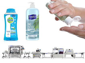 hand sanitizer bottling machine