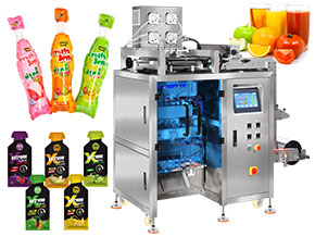 juice pouch filling machine