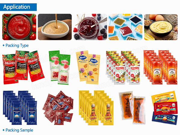 ketchup sachet packing machine