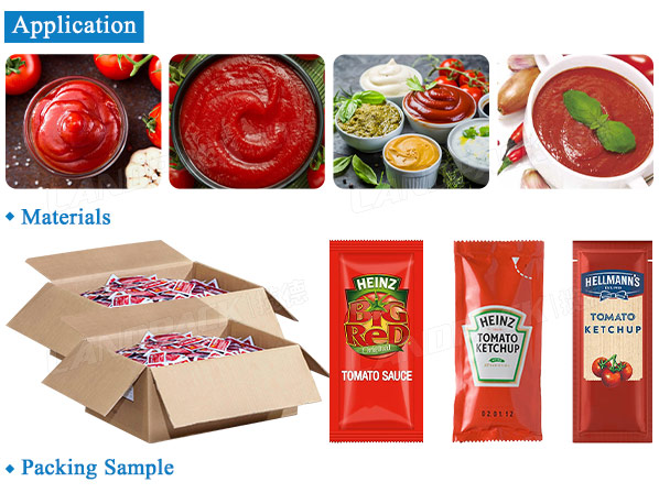 ketchup sachet packing machine