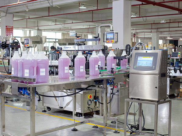 liquid soap bottle filling machine