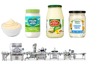 mayonnaise bottle packing machine