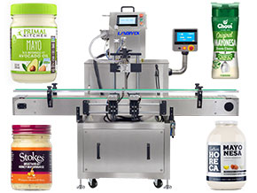 mayonnaise bottle packing machine