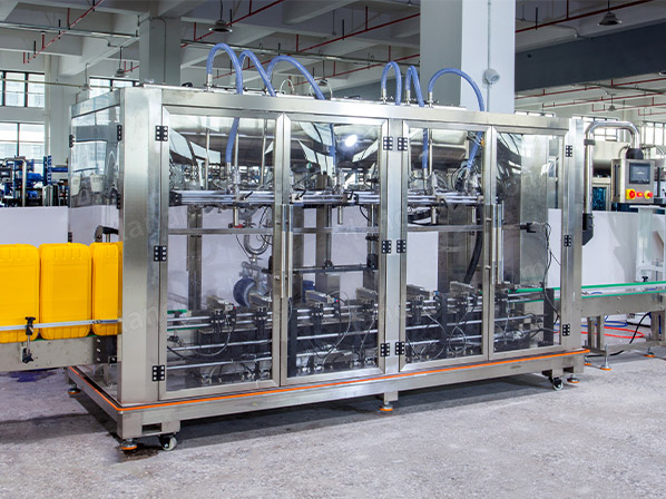 pesticide bottle filling machine