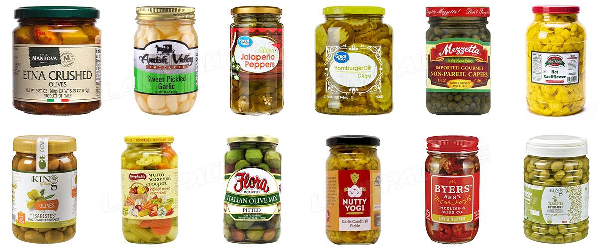 pickle jar packing machine