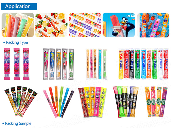 ice pop packaging machine