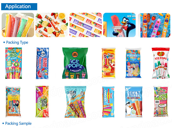popsicle wrapping machine for sale