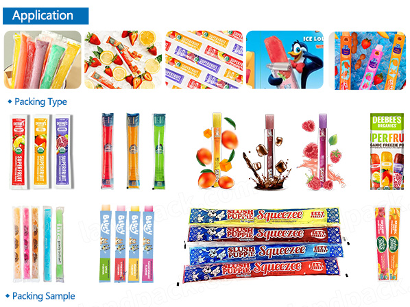 freeze pop packaging machine
