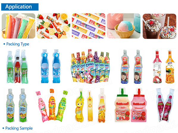 ice pop packaging machine
