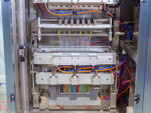 popsicle wrapping machine