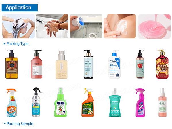 shampoo bottle filling machine