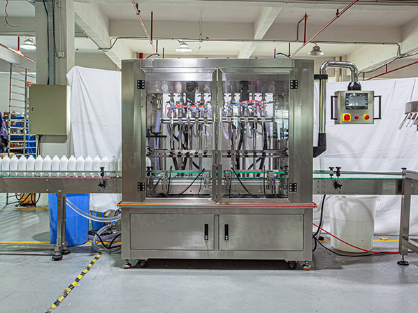 manual shampoo filling machine