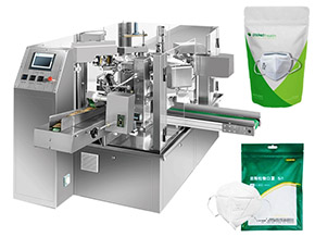 surgical mask packing machine