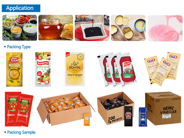 tomato sauce packing machine