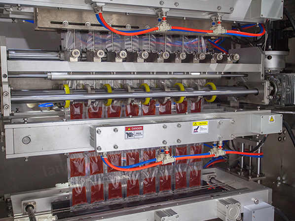 multi lane stick pack machine