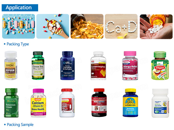 pharmaceutical bottle packaging line
