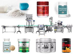 pharma powder filling machine