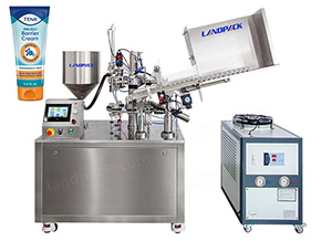 ointment tube filling and sealing machine