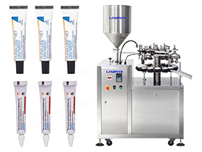 ointment tube filling and sealing machine