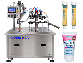 ointment tube filling and sealing machine