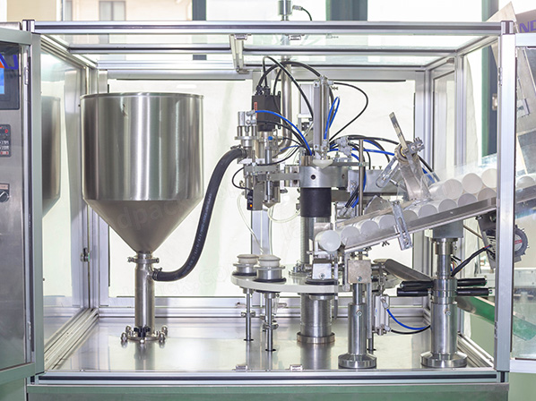 tube filling and sealing machine
