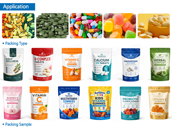 pharmaceutical sachet packaging machine