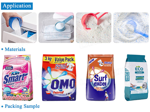 washing powder packing machine