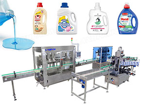 liquid soap filling machine