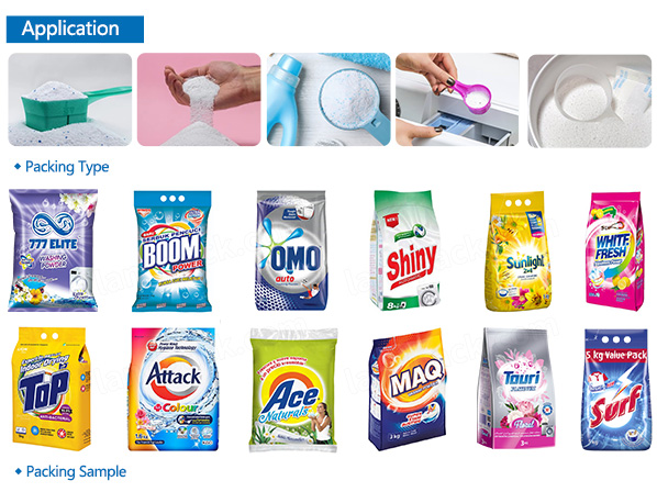 washing powder packing machine