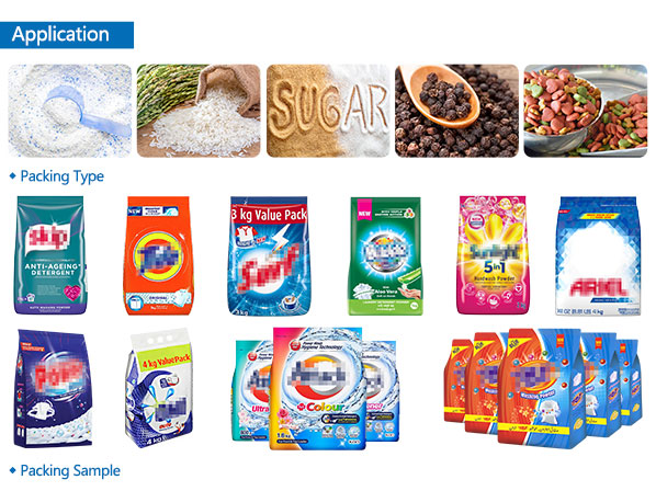 washing powder packing machine