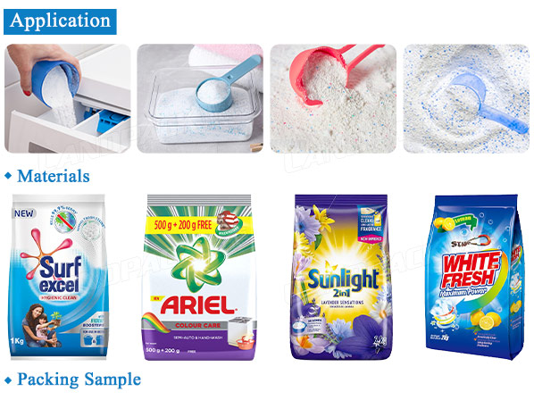 washing powder packing machine