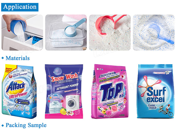 washing powder packing machine