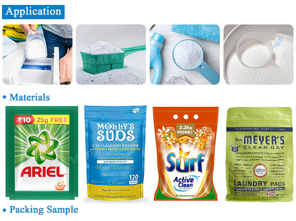 detergent powder sachet machine