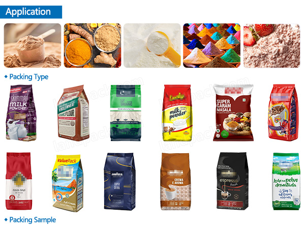 wheat flour packing machine