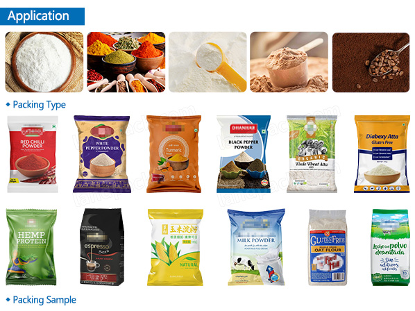 wheat flour packing machine