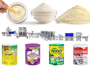 milk powder filling line