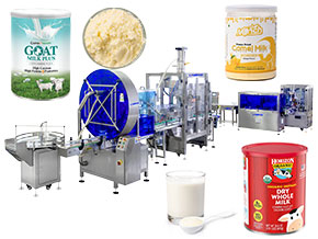 milk powder filling line