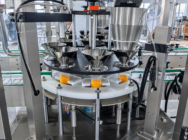 spice jar filling machine