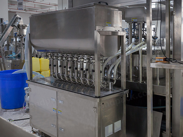 automatic spout pouch filling machine