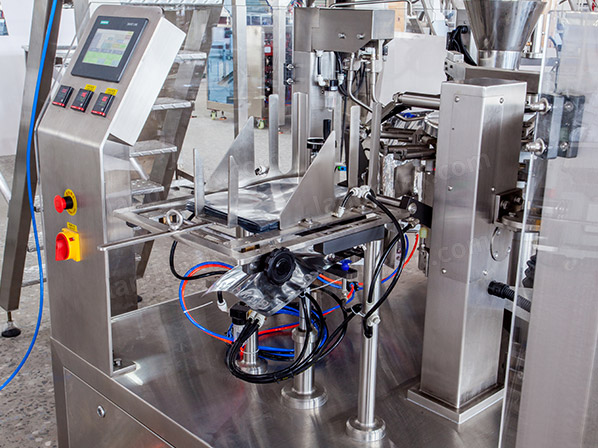 rotary premade pouch packing machine
