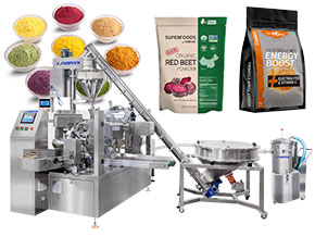 rotary powder pouch packing machine