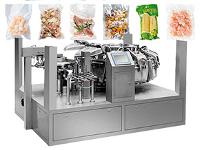 rotary vacuum packaging machine