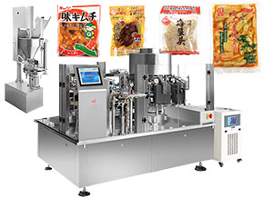 rotary vacuum packaging machine