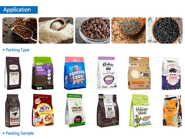 china m shape pouch packing machine manufacturer